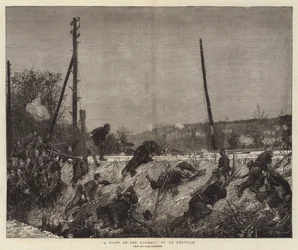 A Fight on the Railway